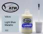 Preview: Volvo, Light Blue Metallic, 111: 20ml Lackstift, von ATW Autoteile West.